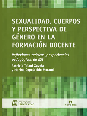 cover image of Sexualidad, cuerpos y perspectiva de género en la formación docente